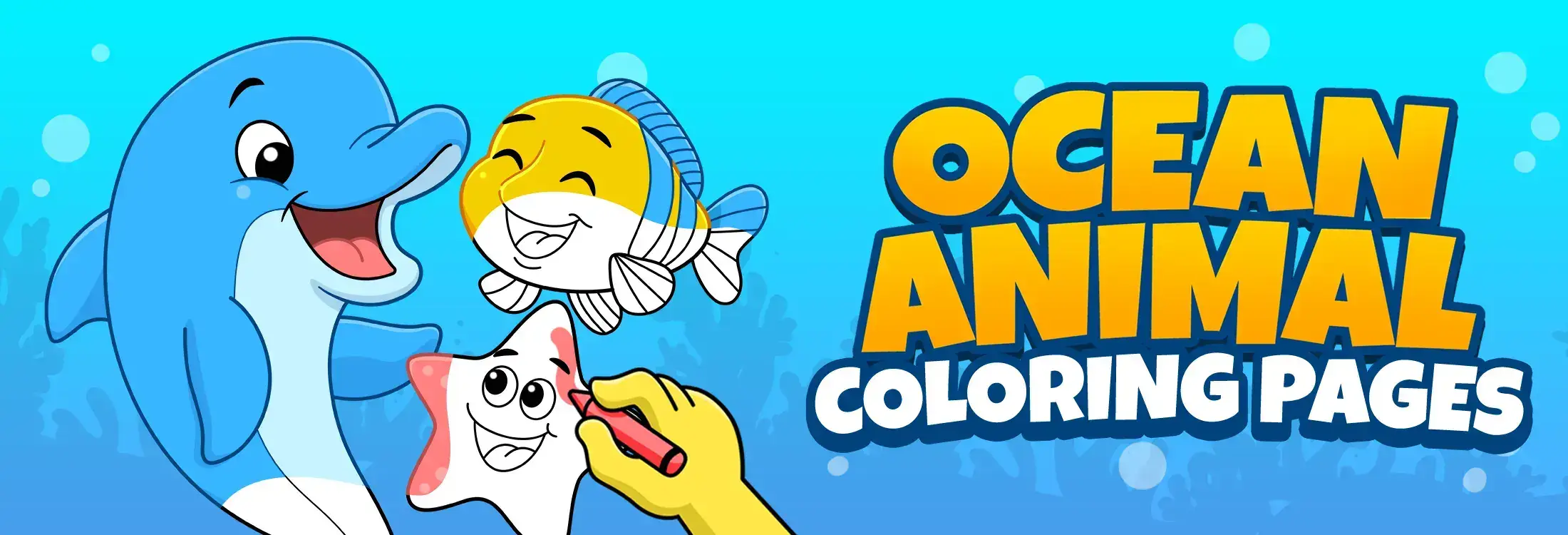 Ocean Animal Coloring Pages