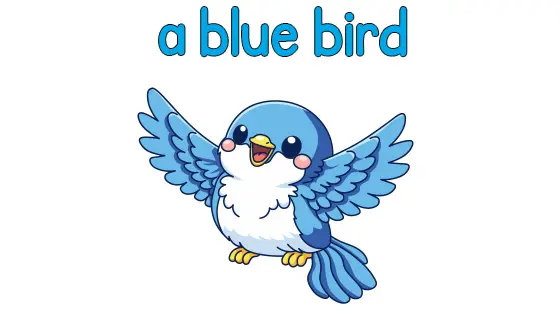 A Blue Bird Printable