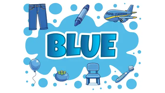 Blue Things Printable