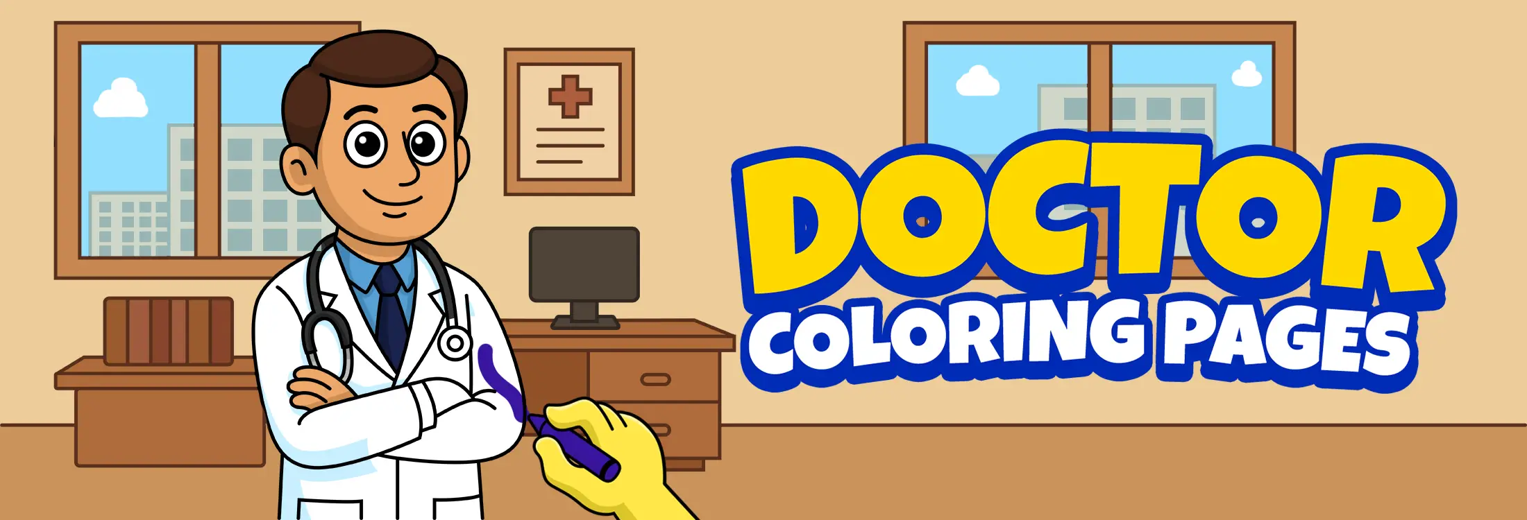 Doctor Coloring Pages