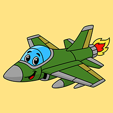 Fighter Jet Printable