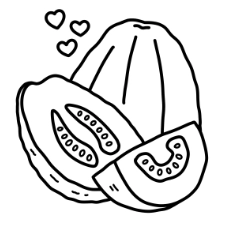Guava Coloring Page