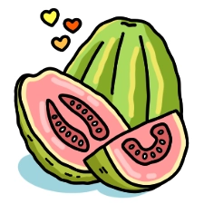 Guava Coloring Page