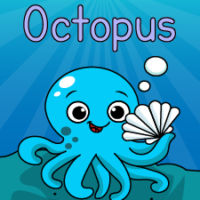 Happy Octopus Printable