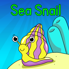 Happy SeaSnail Printable