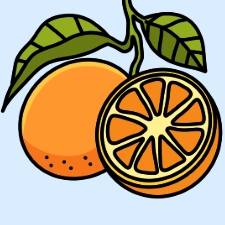 Kumquat Coloring Page