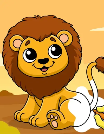Lion coloring pages