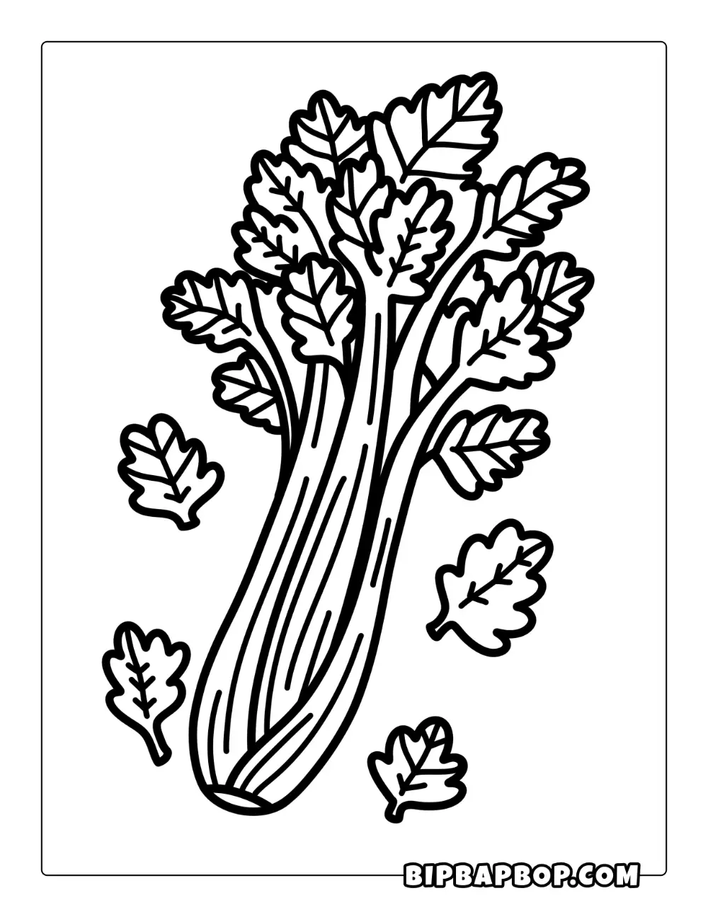Parsley Coloring Page