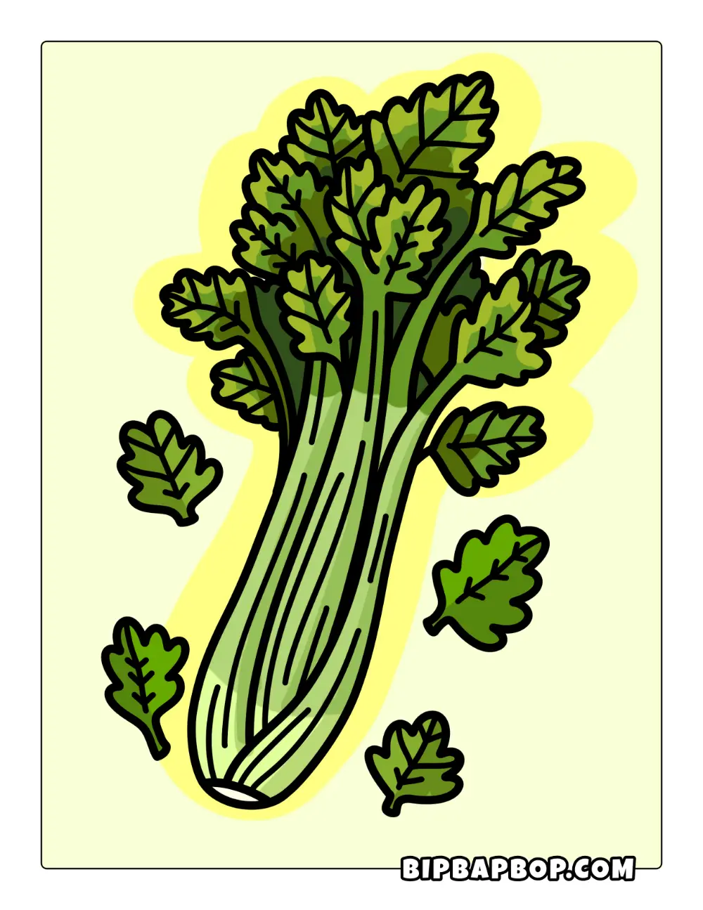 Parsley Coloring Page