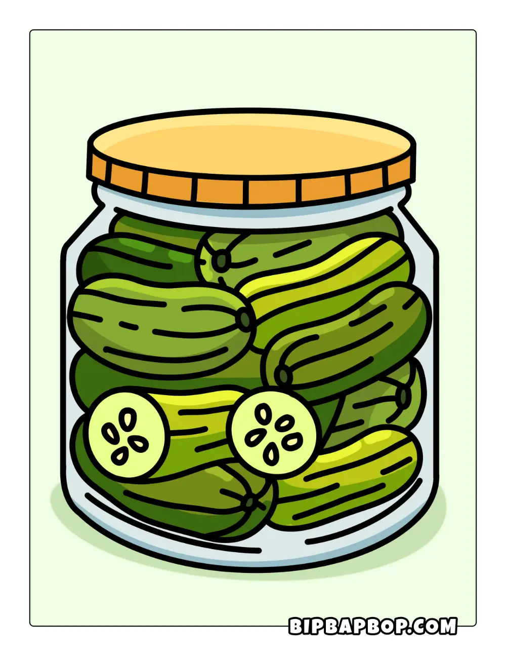 Pickles Coloring Page