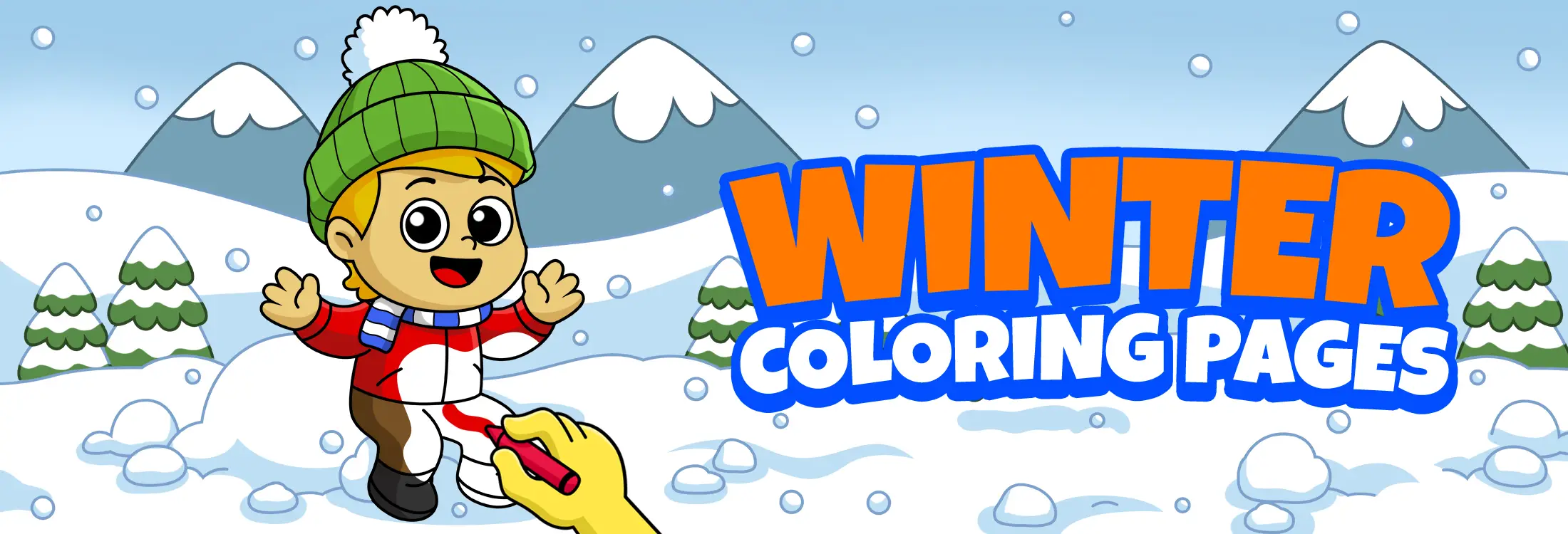 Winter Coloring Pages