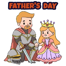 Father's Day Colouring Pages