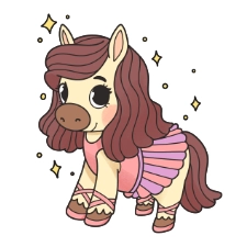 Ballerina Horse Picture