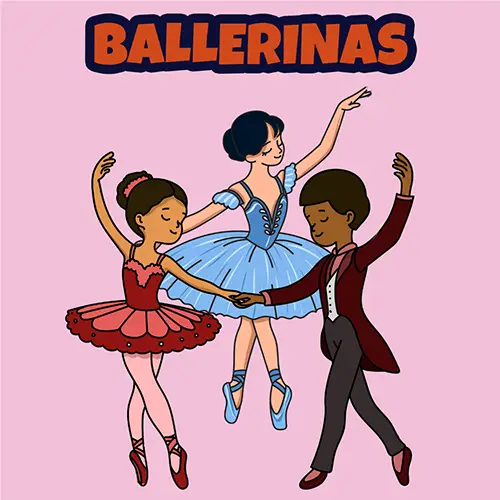 Ballerina Coloring Sheets