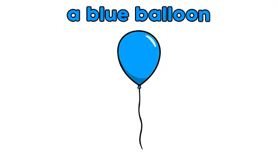 A Blue Balloon Coloring Pages Free PDF Download Color