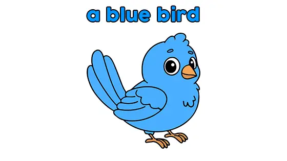 A Blue Bird Coloring Pages Free PDF Download Color