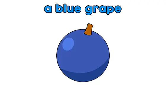 A Blue Grape Coloring Pages Free PDF Download Color