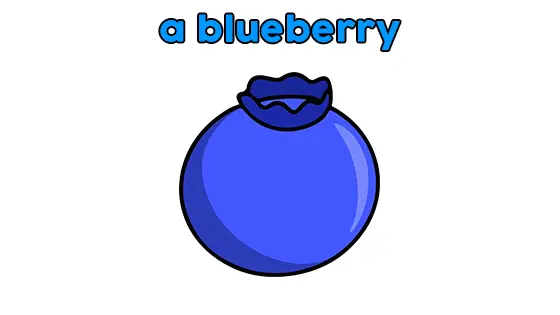 A Blueberry Coloring Pages Free PDF Download Color