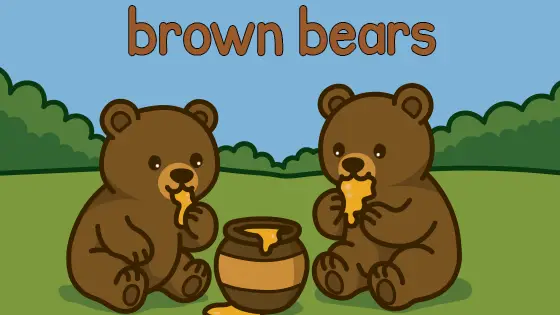 Brown Bears Printable