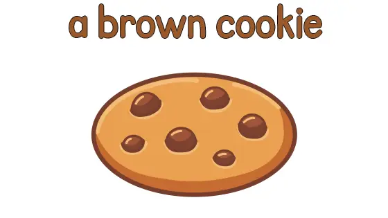 A Brown Cookie Printable