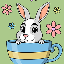 Bunny In A Teacup Picture