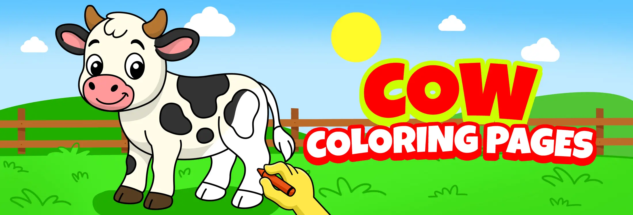 Cow Coloring Pages