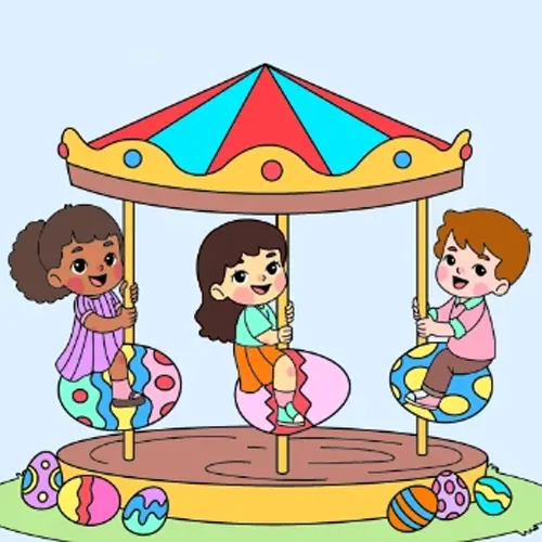 Easter Carousel Printable