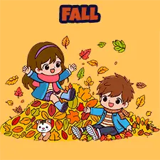 Fall Colouring Pages