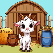 Goat In The Barnyard Coloring Sheet Color