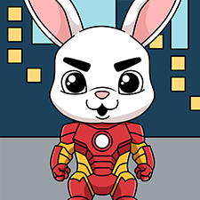 Ironman Bunny Picture