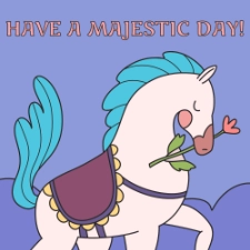 Majestic Horse Printable