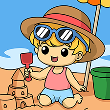 Making Sand Castle Printable