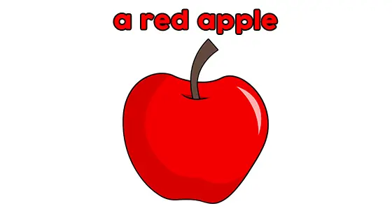 A Red Apple Coloring Pages Free PDF Download Color