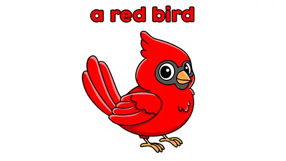 A Red Bird Coloring Pages Free PDF Download Color