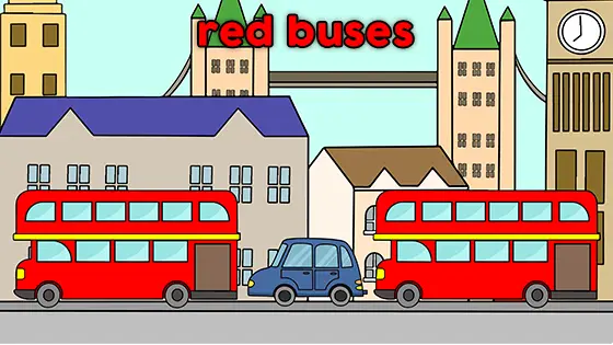 A Red Bus Coloring Page Color