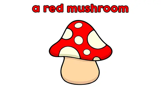 A Red Mushroom Coloring Pages Free PDF Download Color