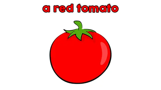 A Red Tomato Coloring Pages Free PDF Download Color