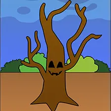 Spooky Tree Printable