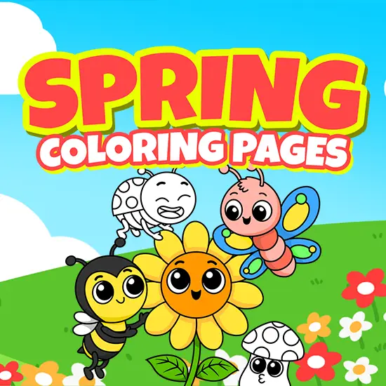 spring-coloring-pages