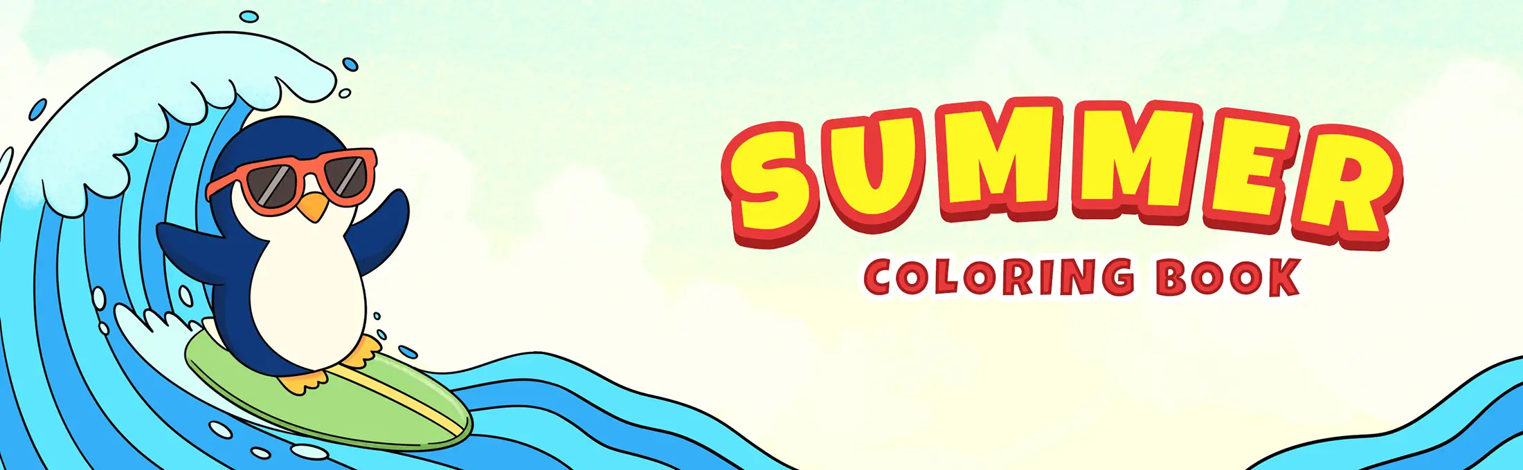 summer coloring book