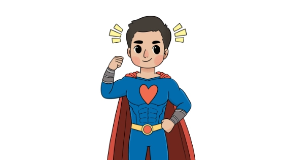 Superdad Coloring Page