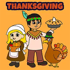 Thanksgiving Coloring Sheets