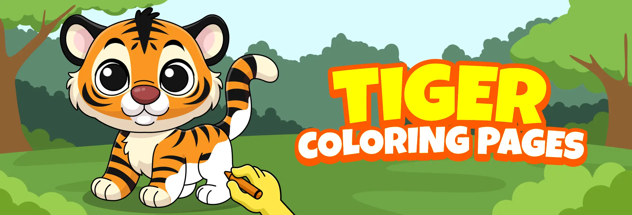 Tiger Coloring Pages