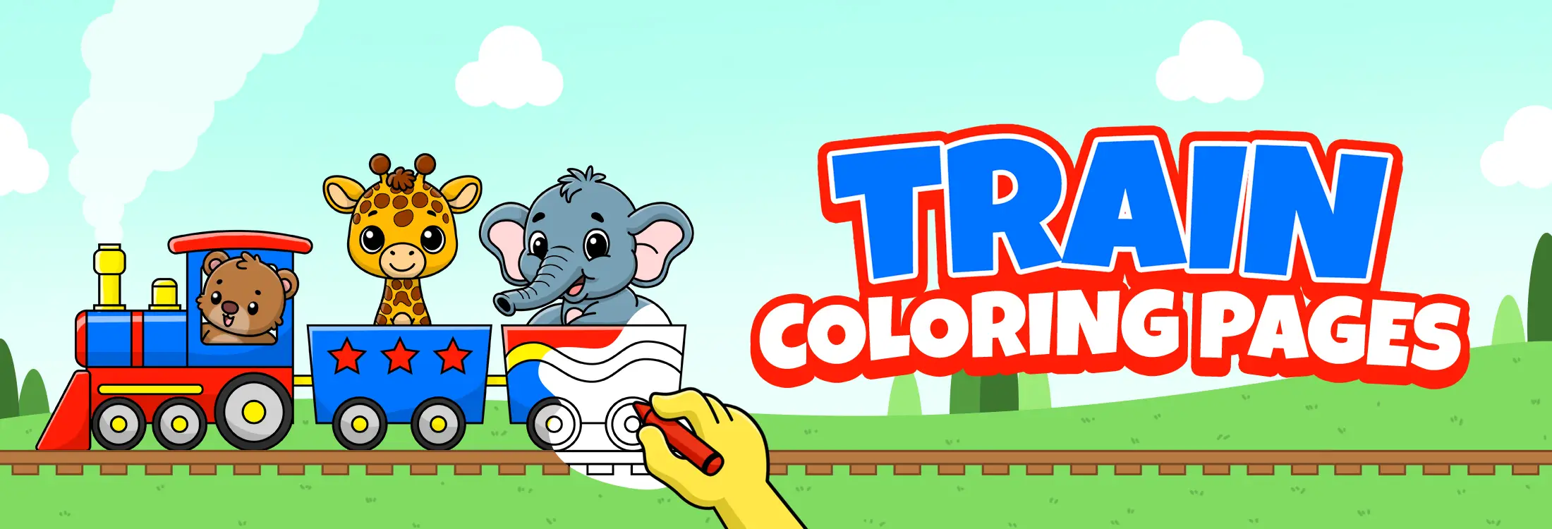 Train Coloring Pages