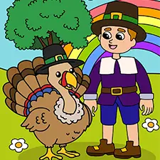 Turkey & Pilgrim Printable