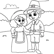 Two Simple Pilgrims Printables Black & White